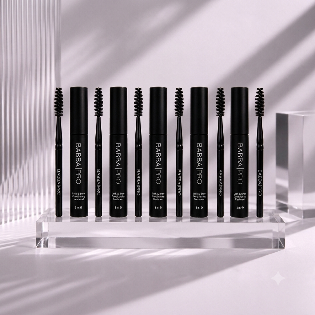 BABBA PRO Lash and Brow Treatment + Spoolie Brush BUNDLES